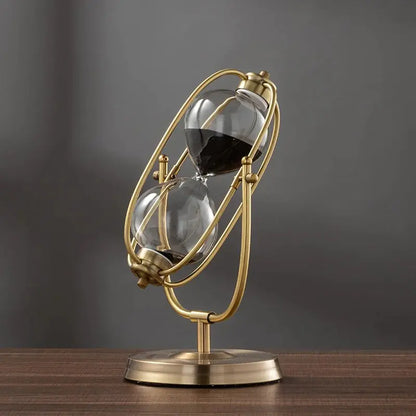 360° Rotating Metal Sand Hourglass