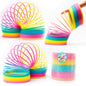 Rainbow Spring Plastic Coil Toy