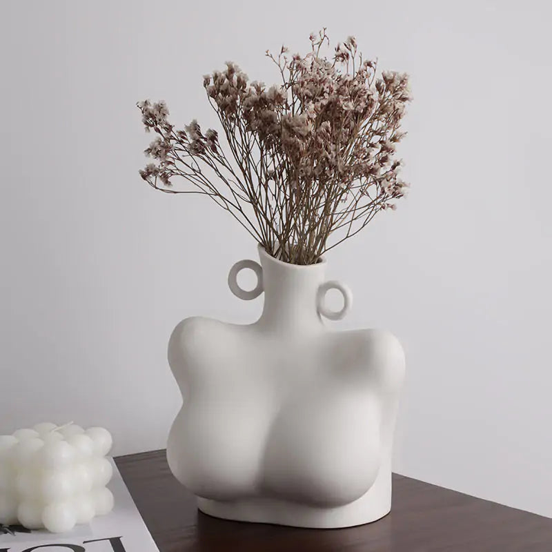 Home Decor Sculpture Ceramic Vase